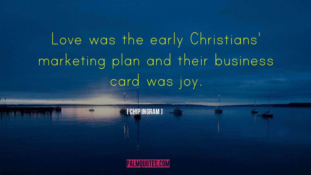 Business Card quotes by Chip Ingram