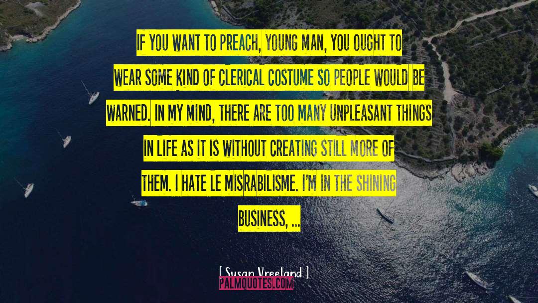 Business Card quotes by Susan Vreeland