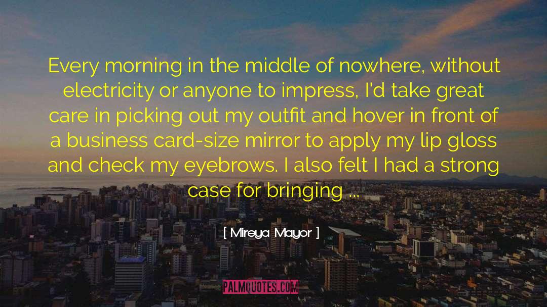 Business Card quotes by Mireya Mayor