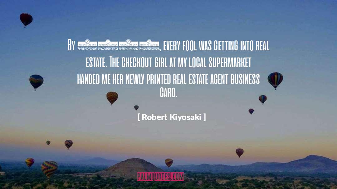 Business Card quotes by Robert Kiyosaki