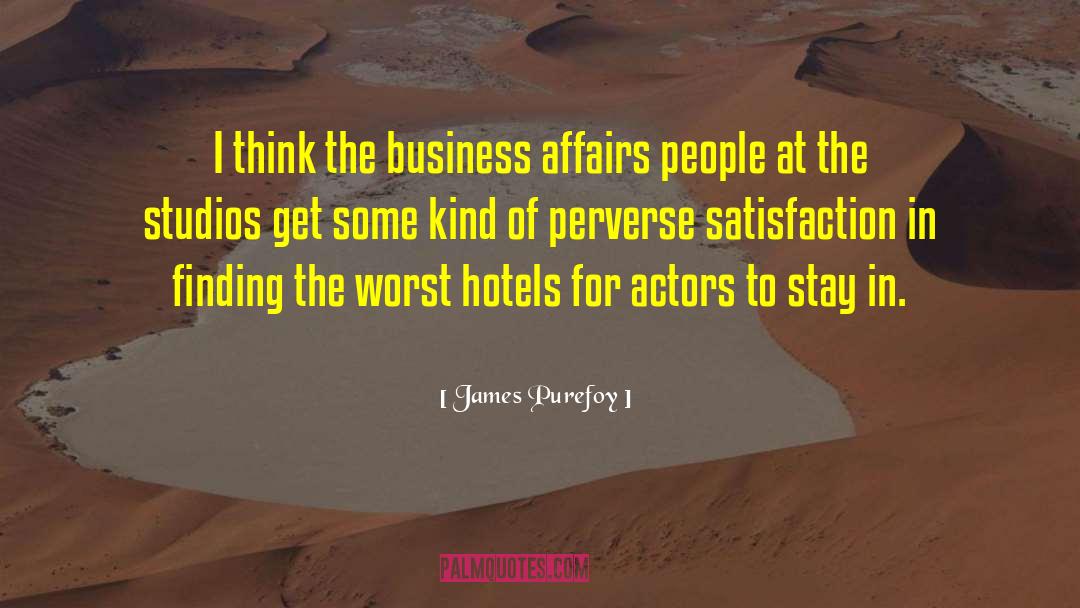 Business Cards quotes by James Purefoy