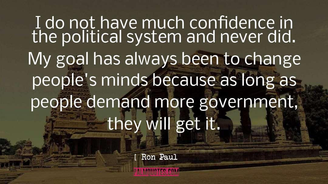 Business Change quotes by Ron Paul