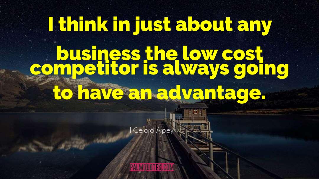 Business Competition quotes by Gerard Arpey