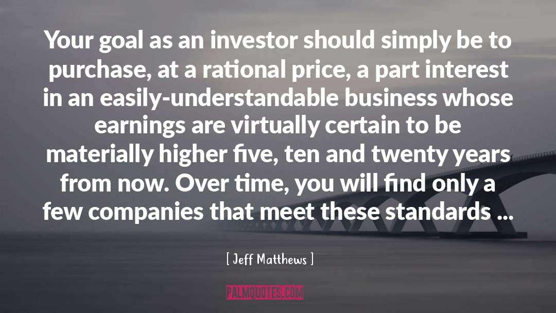 Business Competition quotes by Jeff Matthews
