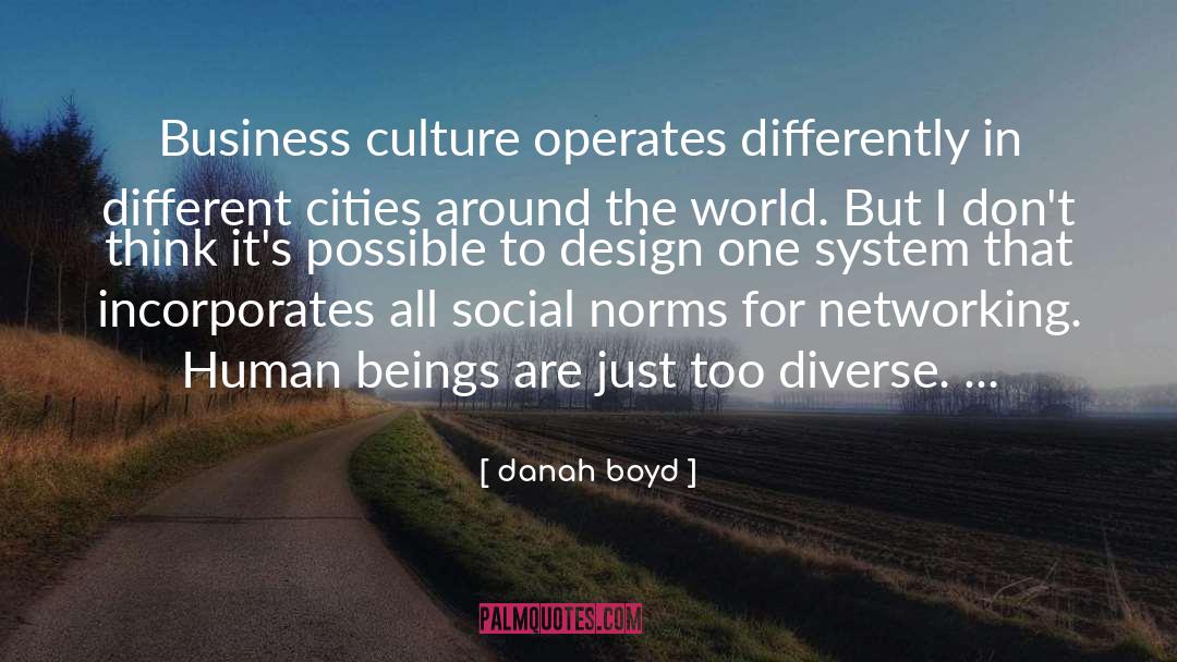 Business Culture quotes by Danah Boyd