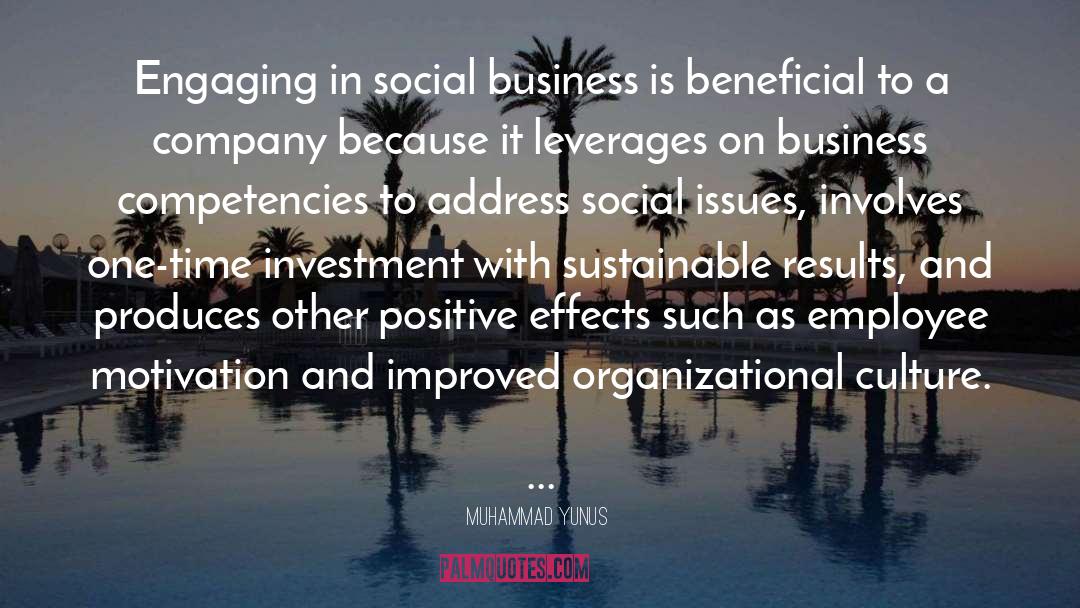 Business Culture quotes by Muhammad Yunus