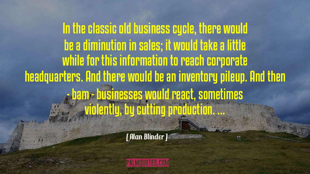 Business Cycle quotes by Alan Blinder