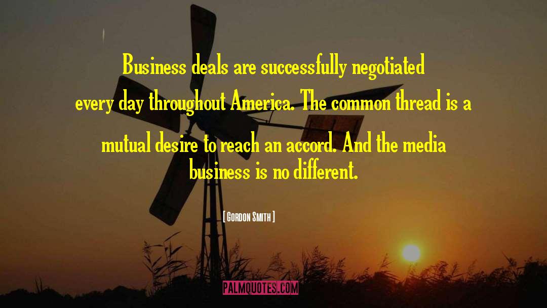 Business Deals quotes by Gordon Smith