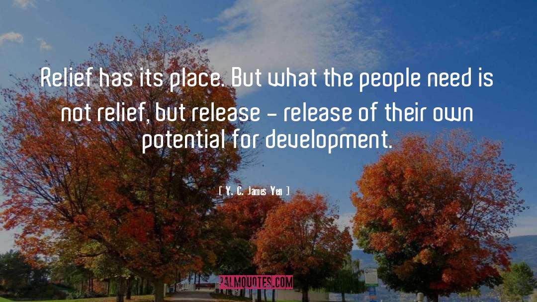 Business Development quotes by Y. C. James Yen