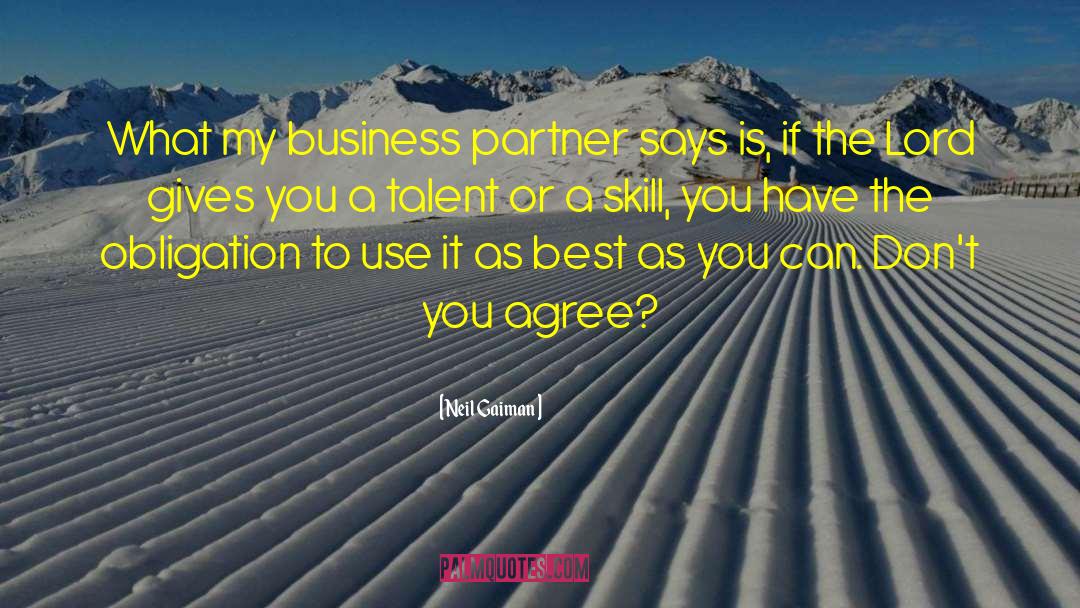 Business English quotes by Neil Gaiman