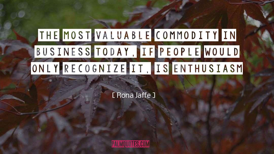 Business Executive quotes by Rona Jaffe