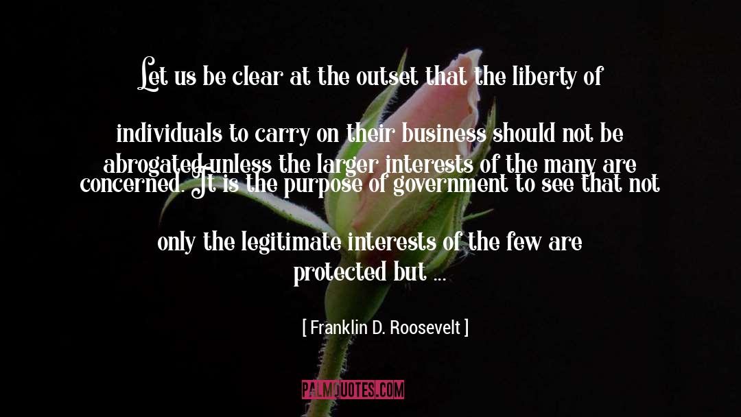 Business Executive quotes by Franklin D. Roosevelt