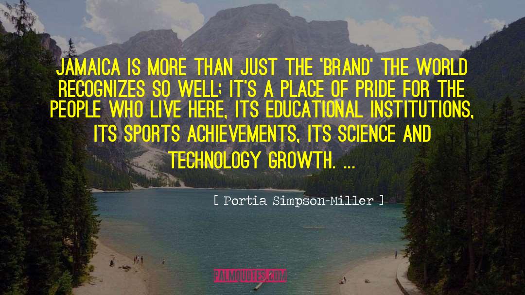 Business Growth quotes by Portia Simpson-Miller