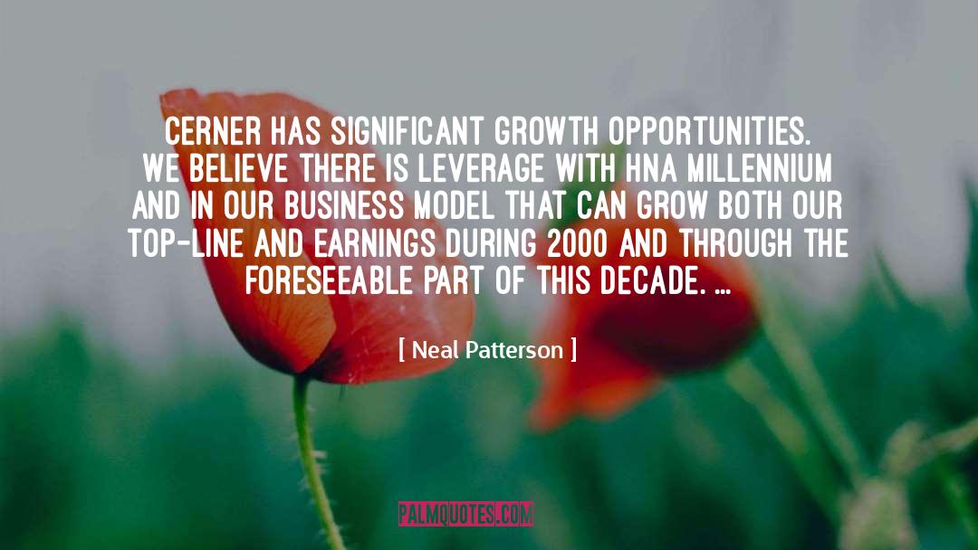 Business Growth quotes by Neal Patterson