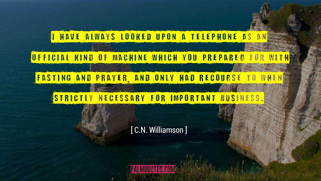Business Humor quotes by C.N. Williamson
