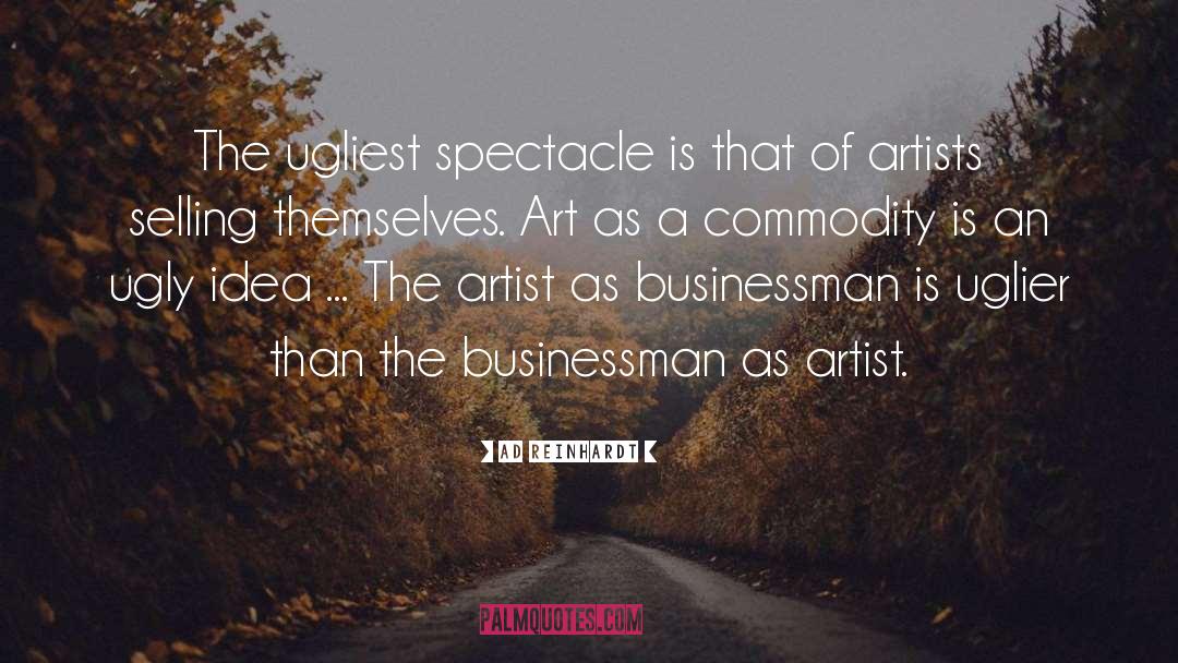 Business Ideas quotes by Ad Reinhardt