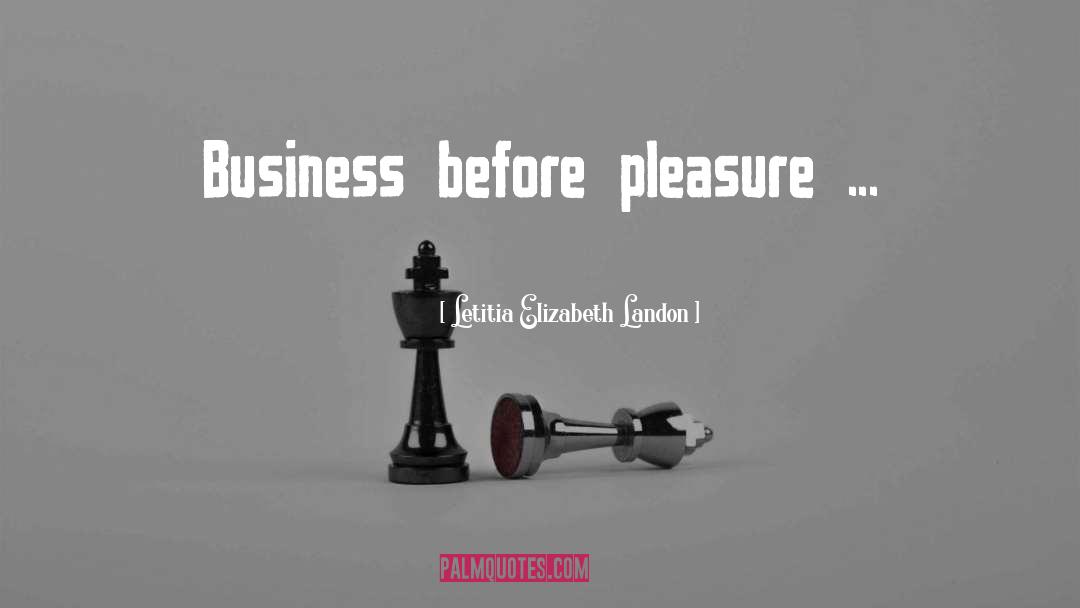 Business Landline quotes by Letitia Elizabeth Landon