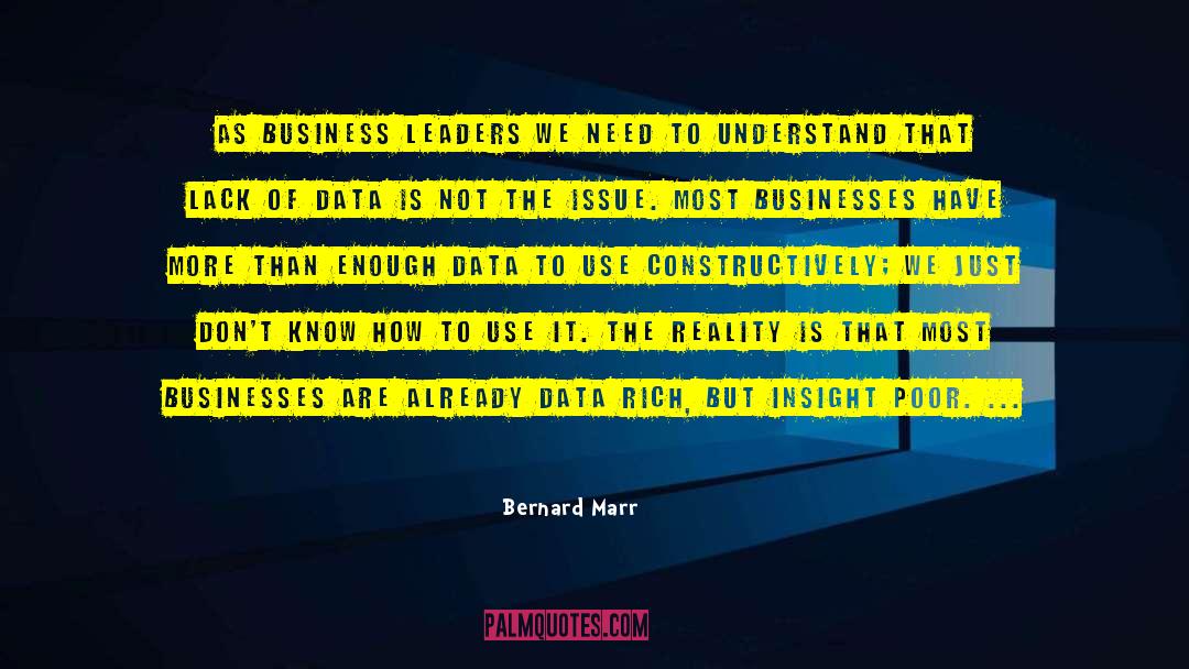 Business Leaders quotes by Bernard Marr