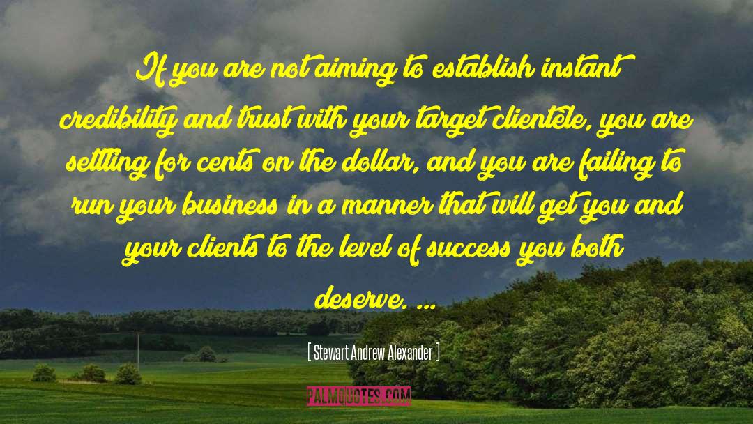 Business Leaders quotes by Stewart Andrew Alexander