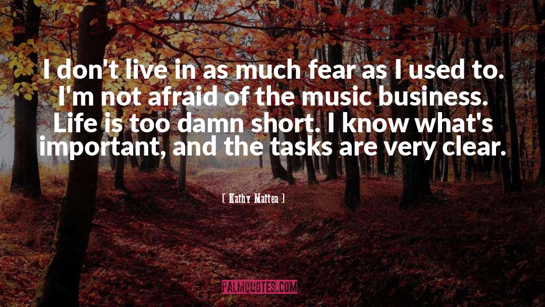 Business Life quotes by Kathy Mattea