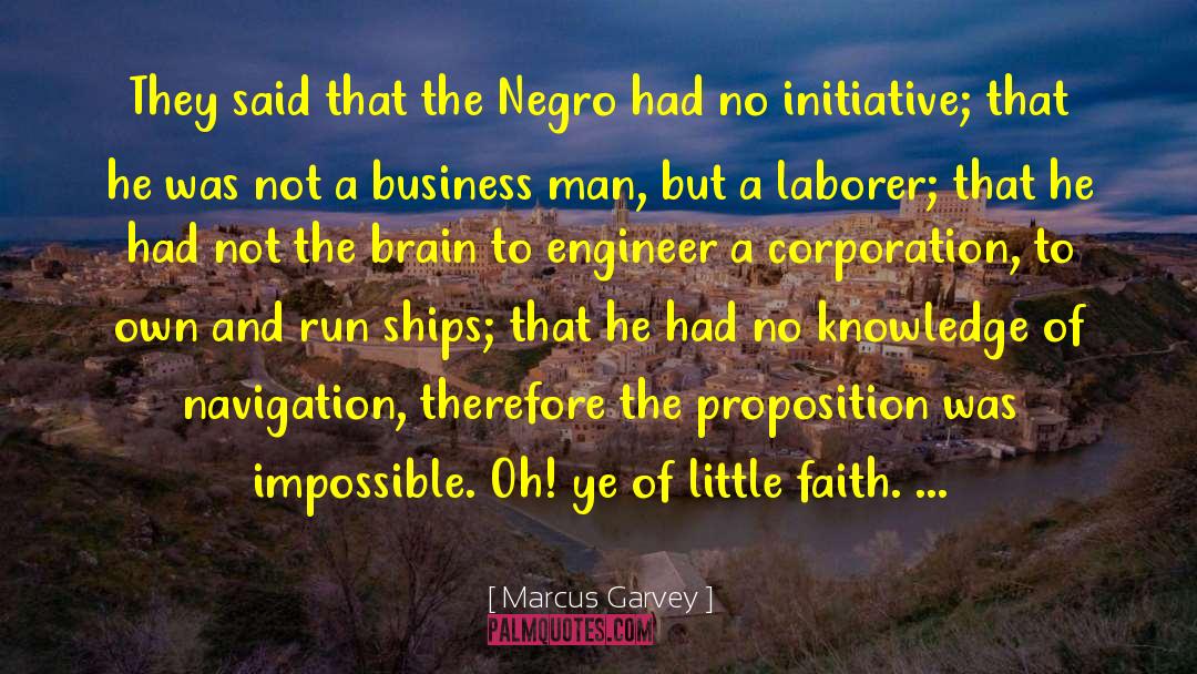 Business Man quotes by Marcus Garvey