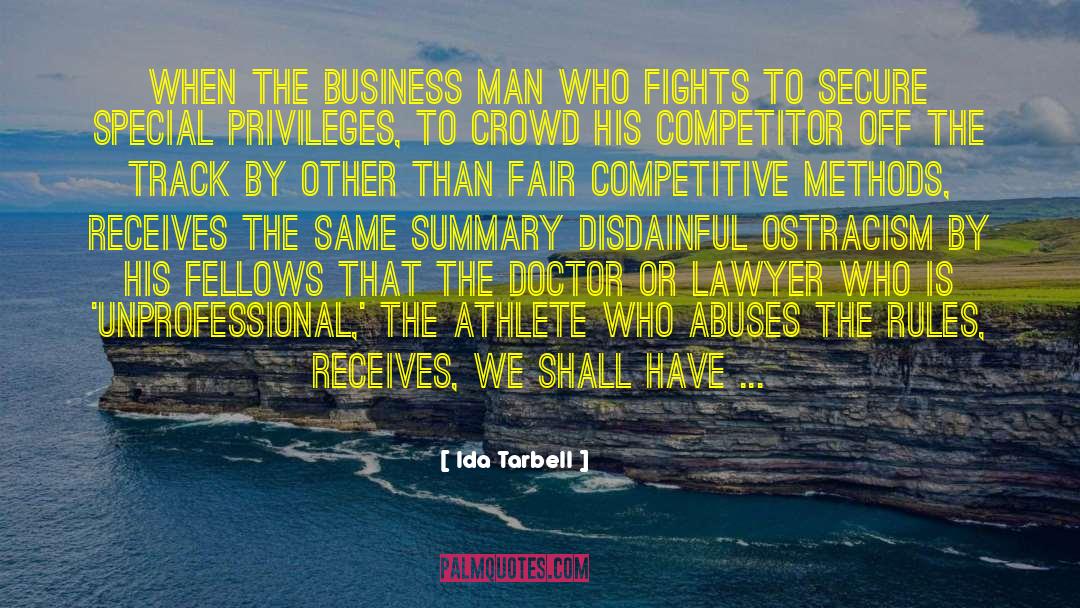 Business Man quotes by Ida Tarbell