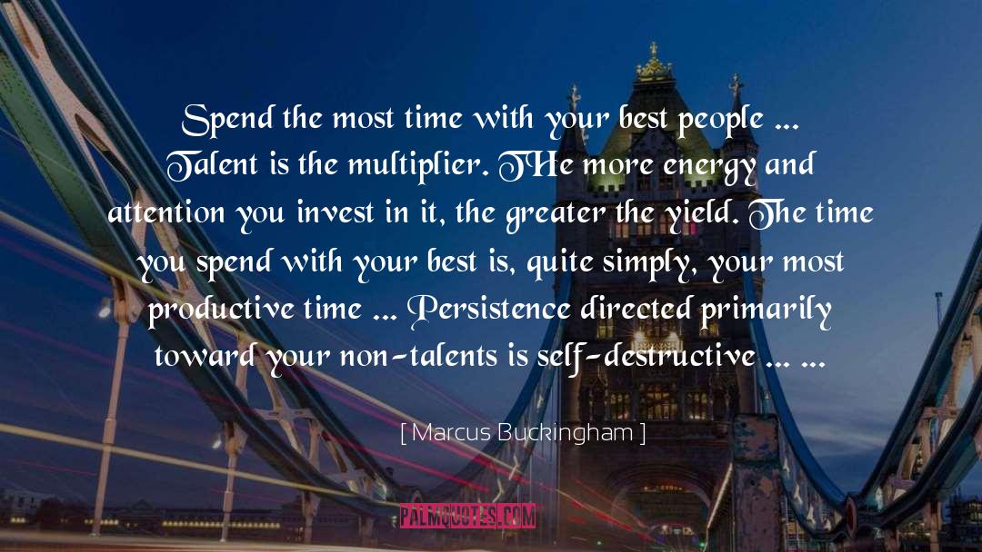 Business Management quotes by Marcus Buckingham