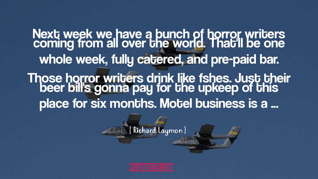 Business Marketing quotes by Richard Laymon