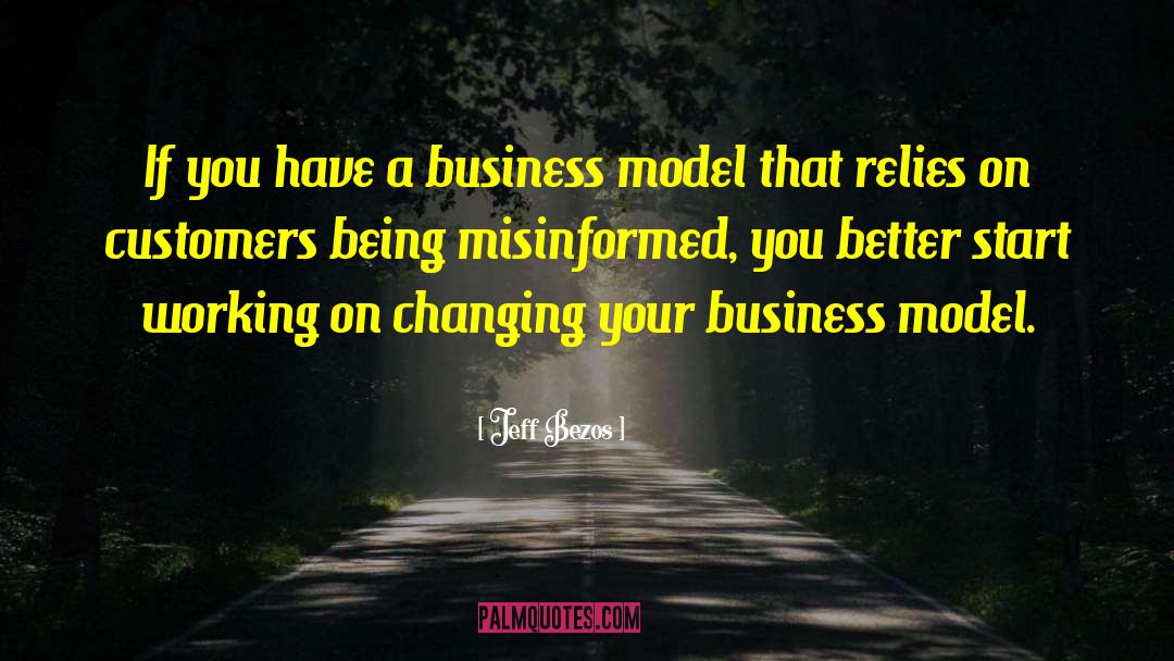 Business Model quotes by Jeff Bezos