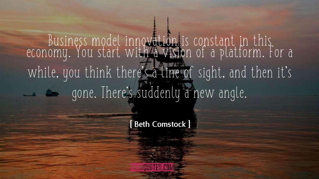 Business Model quotes by Beth Comstock