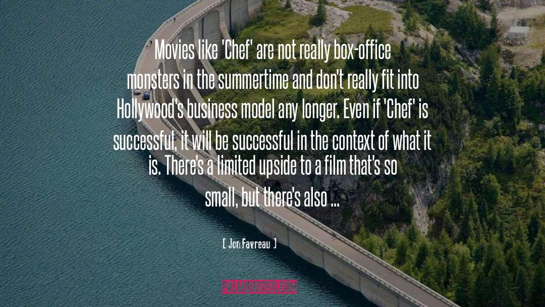 Business Model quotes by Jon Favreau