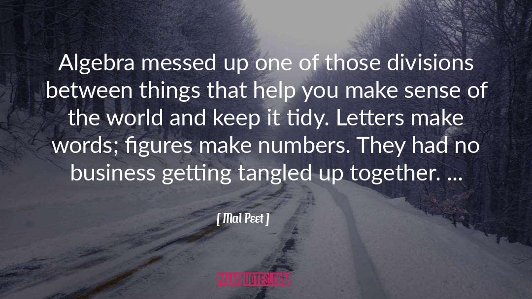 Business Networking quotes by Mal Peet