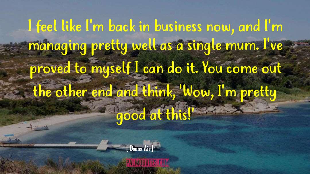 Business Networking quotes by Donna Air