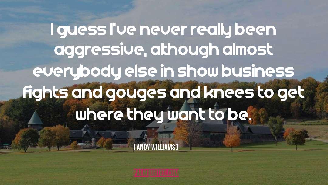 Business Onedrive quotes by Andy Williams