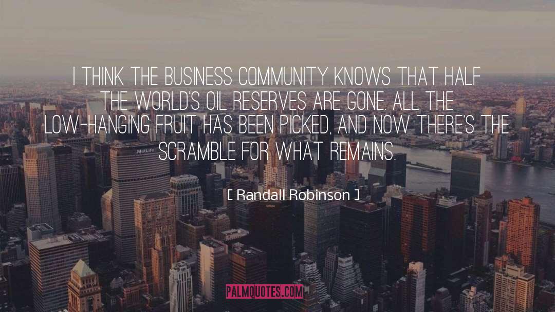 Business Onedrive quotes by Randall Robinson