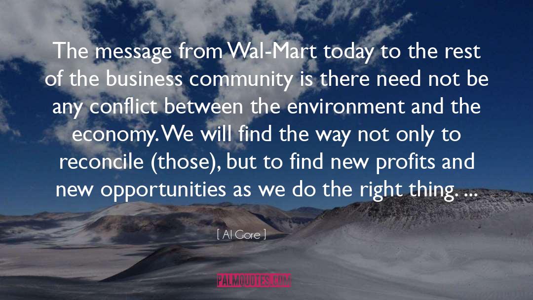 Business Opportunity quotes by Al Gore