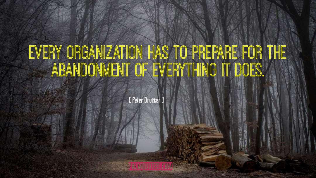 Business Organization quotes by Peter Drucker