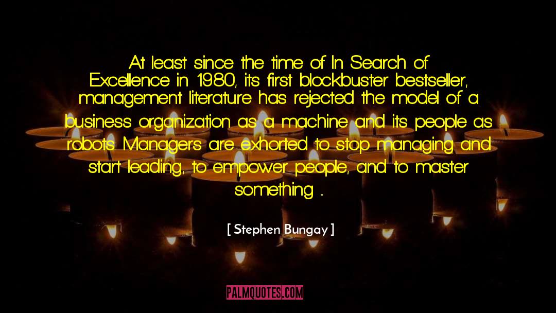 Business Organization quotes by Stephen Bungay