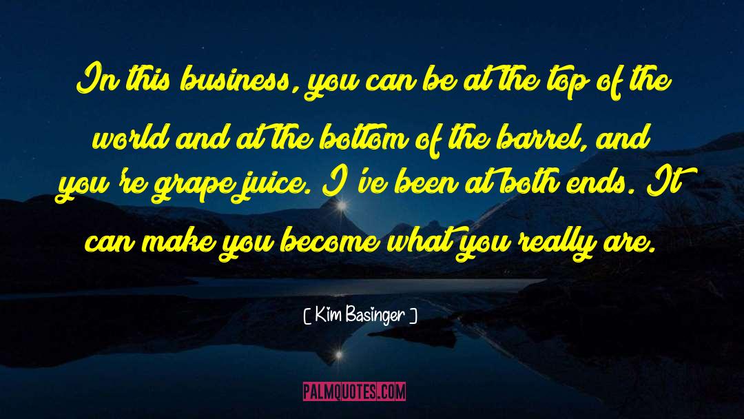 Business Organization quotes by Kim Basinger