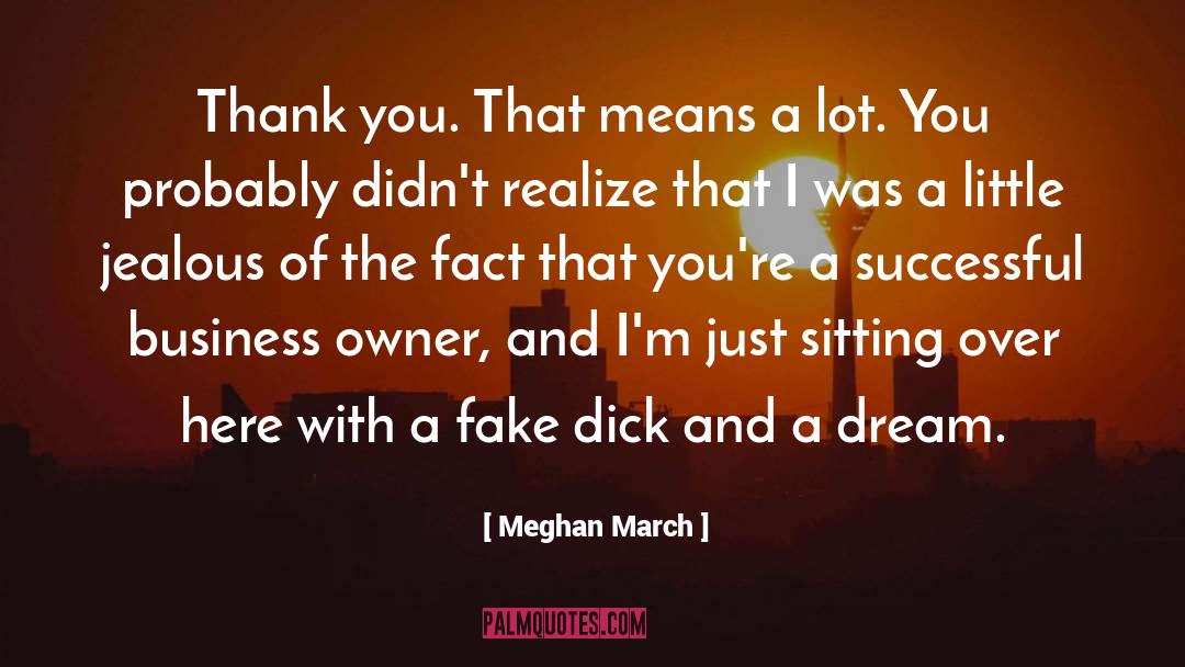 Business Owner quotes by Meghan March