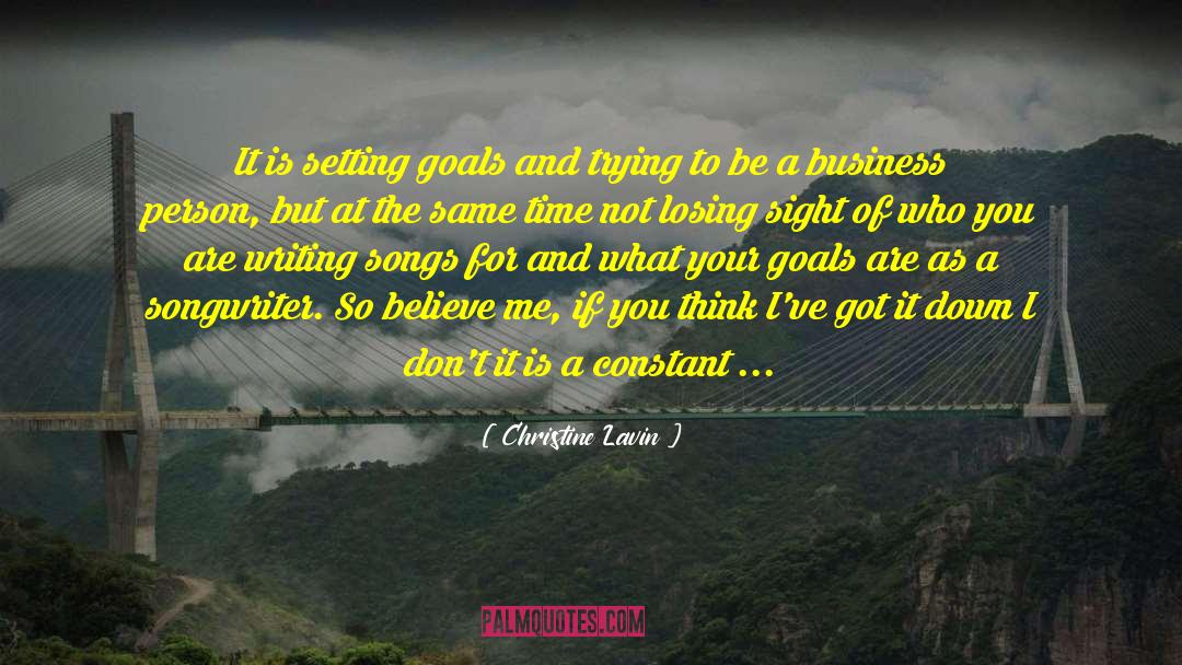 Business Person quotes by Christine Lavin