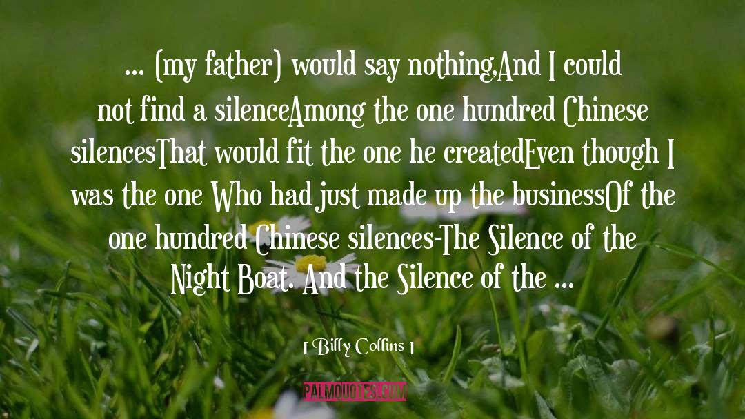 Business Plan quotes by Billy Collins