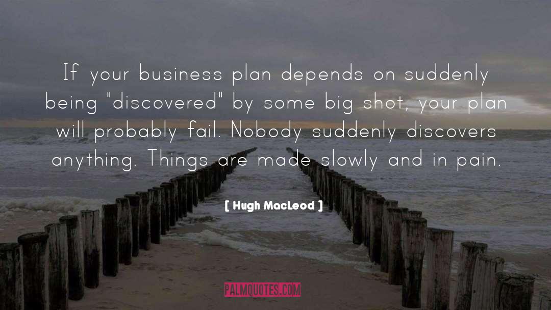 Business Plan quotes by Hugh MacLeod