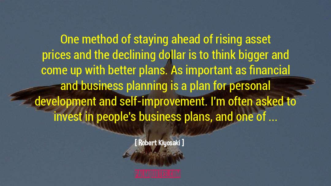 Business Planning quotes by Robert Kiyosaki