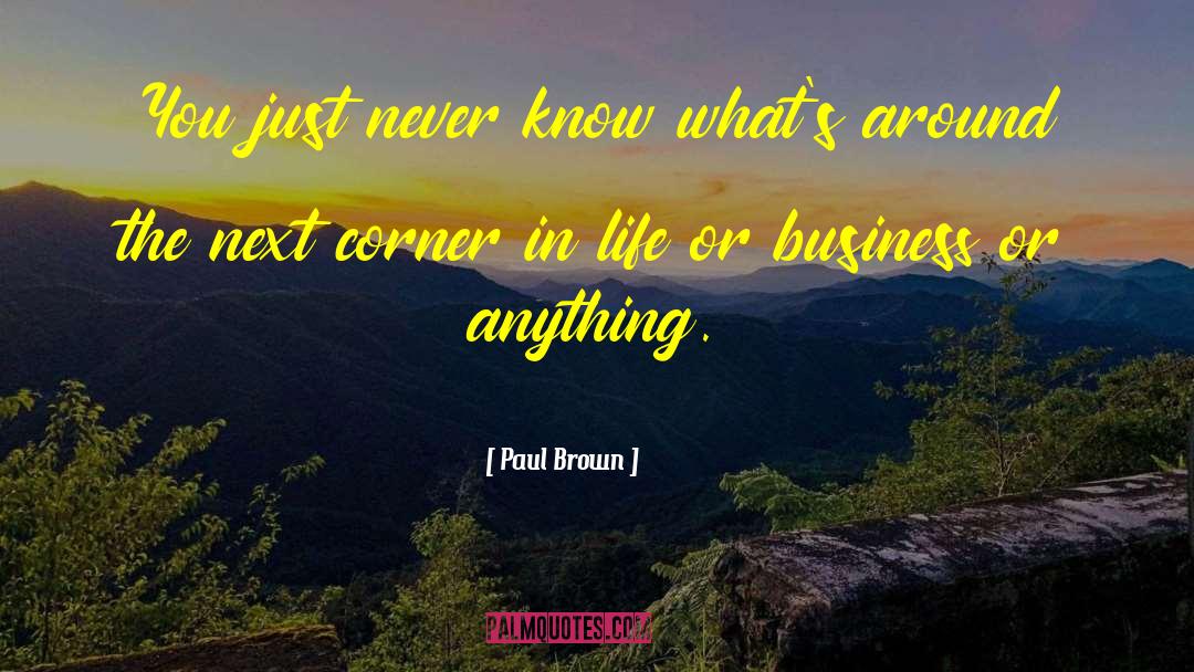 Business Presentations quotes by Paul Brown