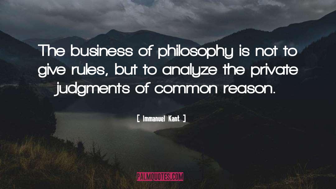 Business Profits quotes by Immanuel Kant