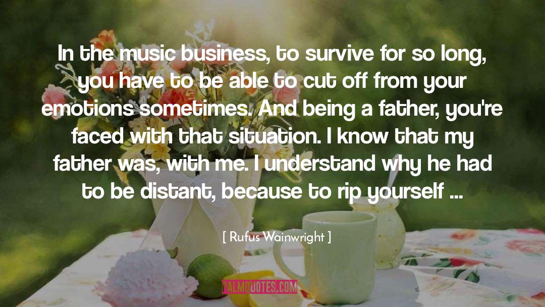 Business quotes by Rufus Wainwright