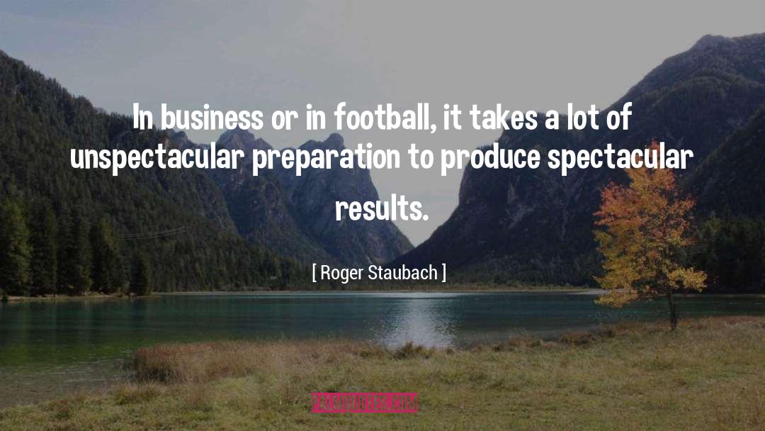 Business Related quotes by Roger Staubach