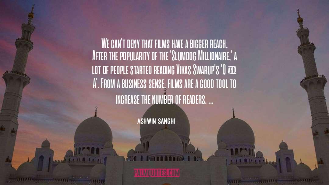 Business Sense quotes by Ashwin Sanghi