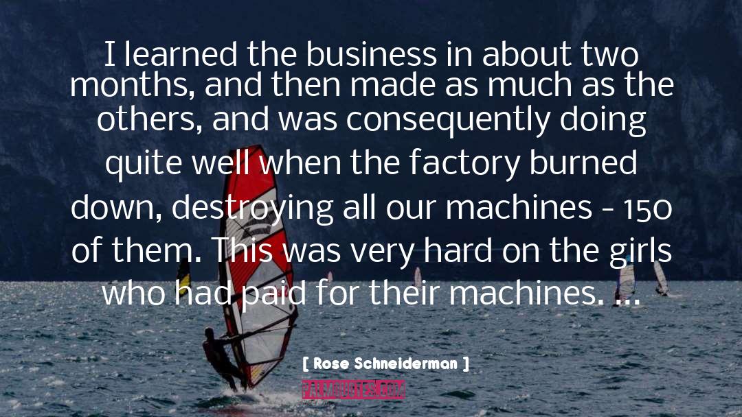 Business Skills quotes by Rose Schneiderman